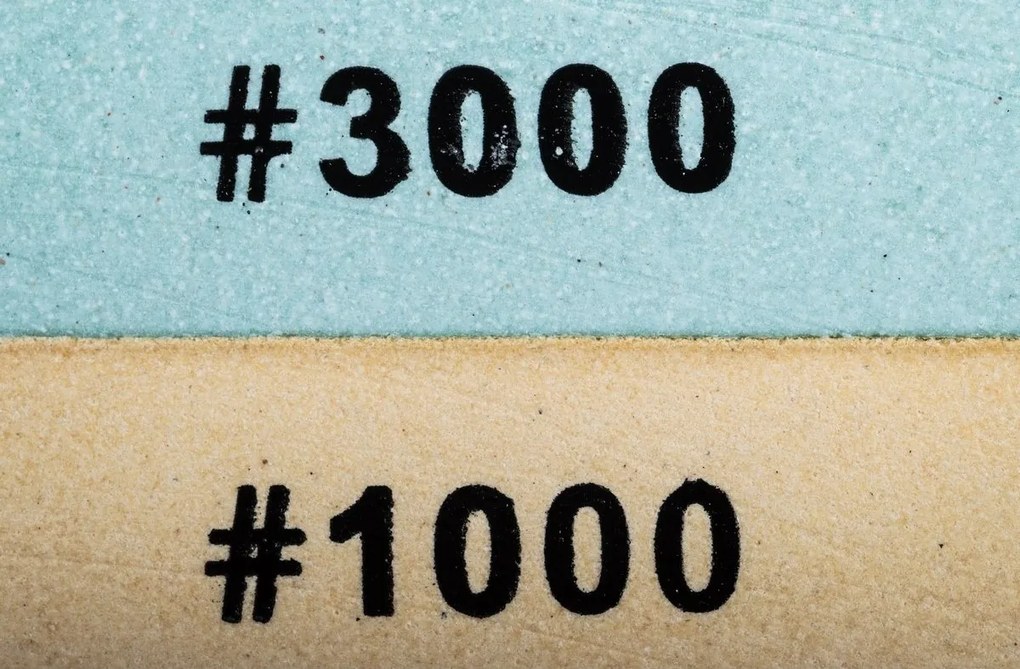 Set de cuțite G21 Gourmet Damascus în bloc de bambus 3 bucăți + piatră de ascuțit