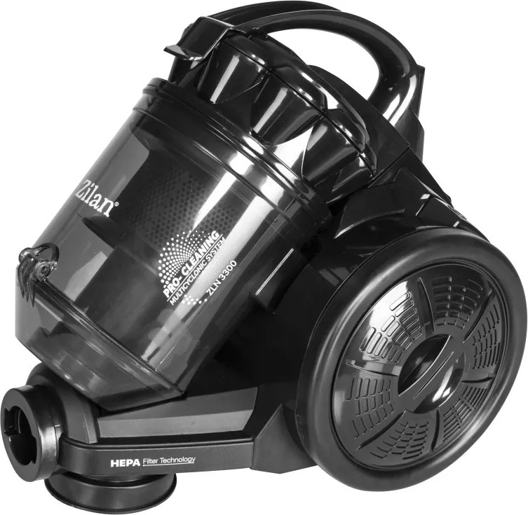Aspirator fara sac ZILAN ZLN3300 - 700W, filtru HEPA 13, ciclonic, 2.5L