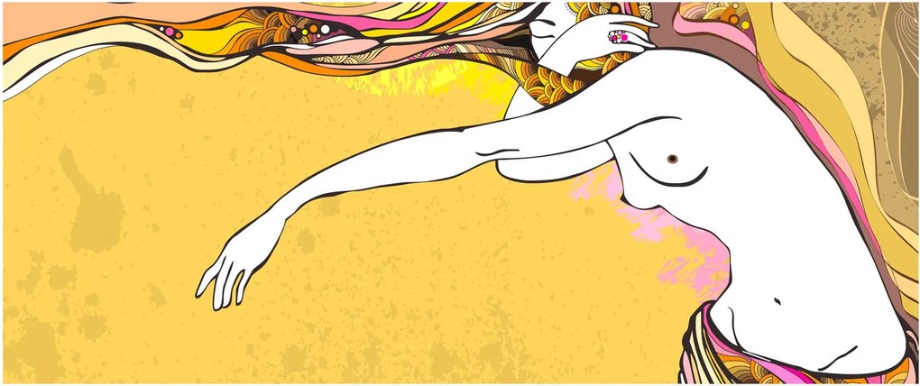 Tablou - Fata (120x50 cm)