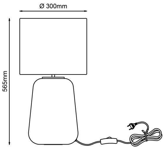 Lampă de masă Brilliant HYDRA 1xE27/60W/230V roz