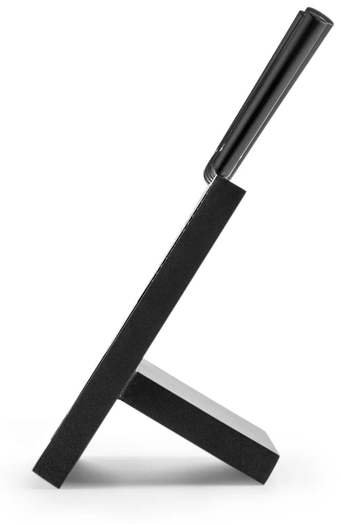 KISSAKI SET DE CUTITE FORMAT DIN 7 PIESE, STATIV MAGNETIC, ACOPERIRE NON STICK, LAME ONDULATE, ALB