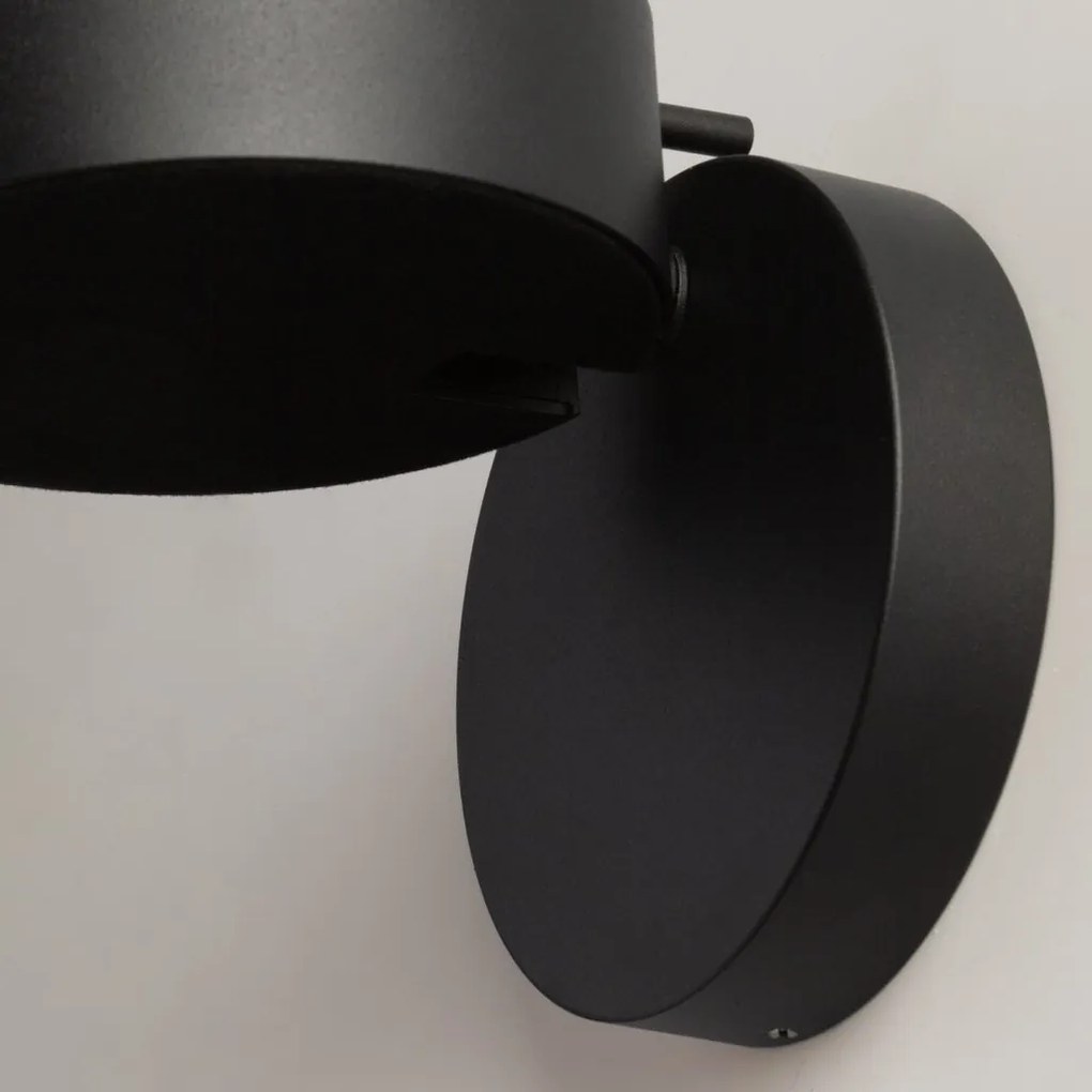 Aplica LED ambientala reglabila design modern minimalist Nuance negru