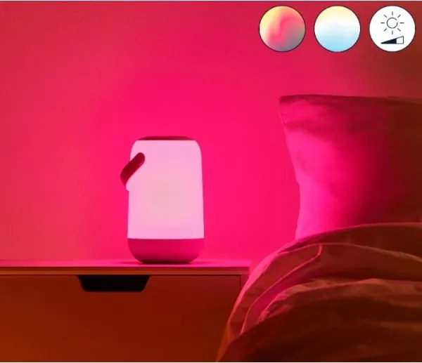 WiZ - Lampă portabilă LED RGBW reglabilă MOBILE LED/13,5W/5V Wi-Fi