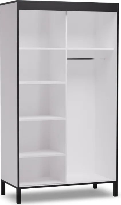 Dulap cu usi glisante 120x221 cm, Bell, ADRK Furniture (Culoare: Artisan)