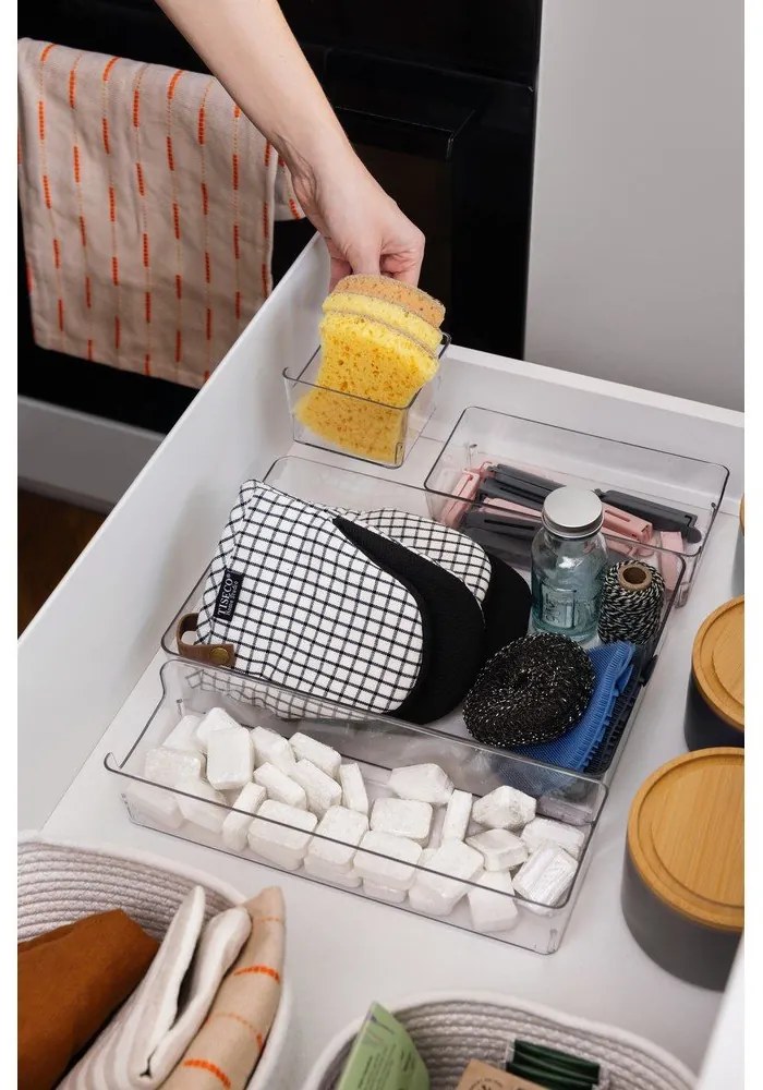 Organizator de frigider din plastic 29,5x9,5 cm – Casa De Engel