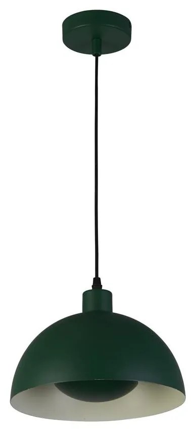 Lustra suspendata stil industrial Mars Verde 40cm