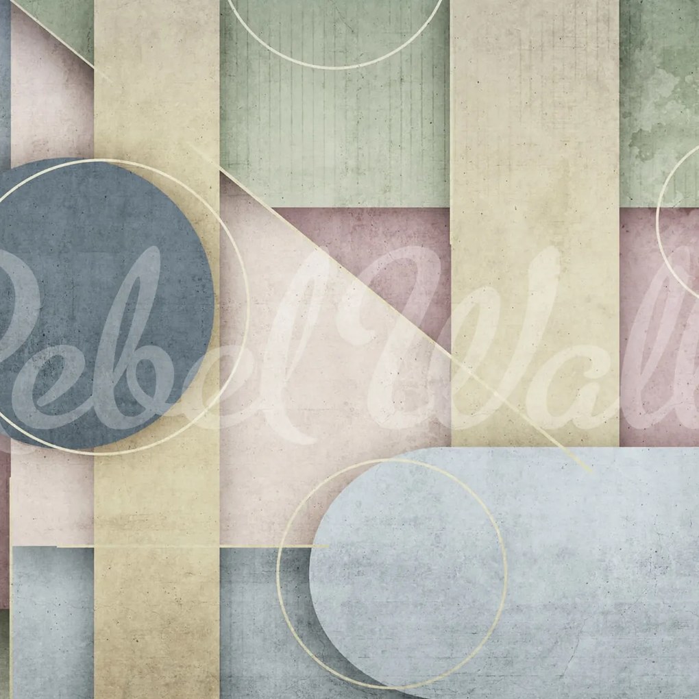 Fototapet, Arch Forms Pastel, Rebel Walls