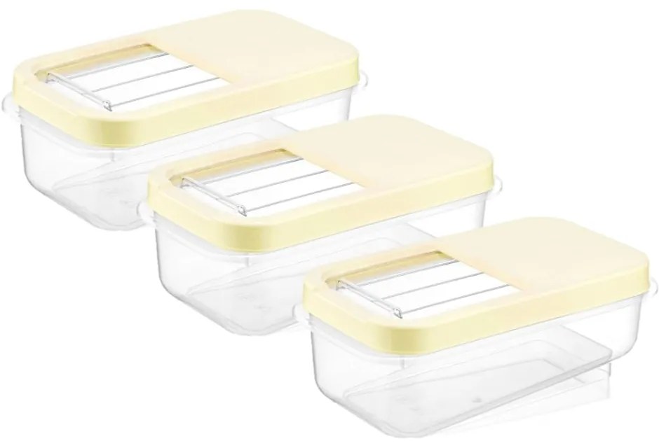 Recipiente 3 buc. pentru alimente – Hermia