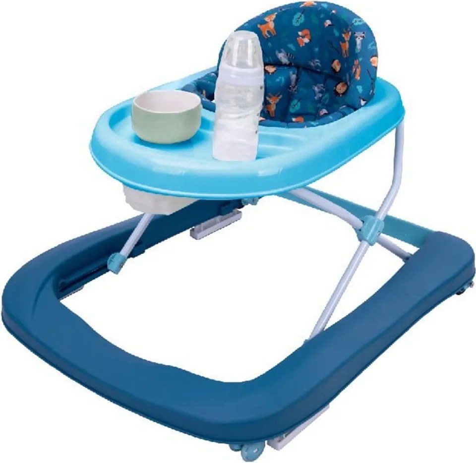 Premergator Premium 2 in 1 NOVOKIDS™ Little Bear Walker, Reglabil in 3 trepte de inaltime, Transformabil in antemergator, Roti silentioase, Cu