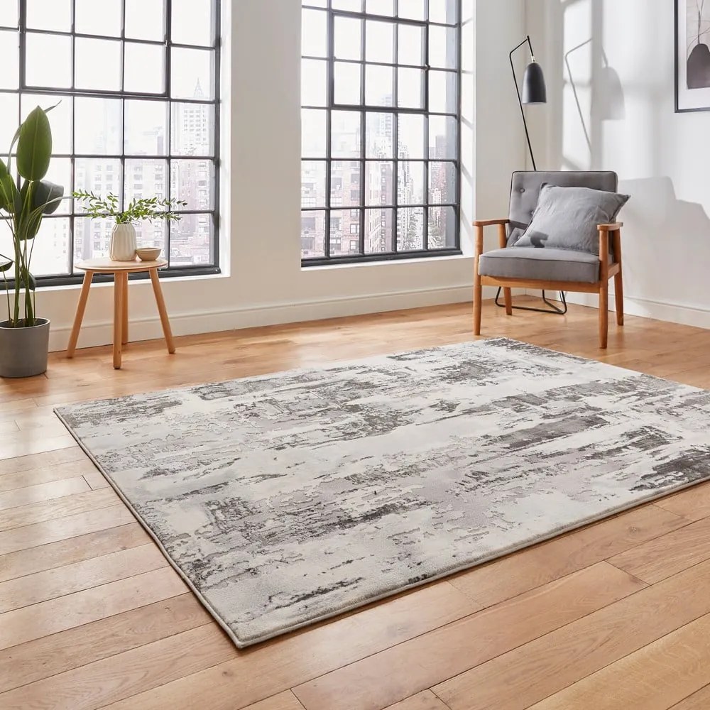 Covor gri deschis/crem 200x290 cm Apollo – Think Rugs