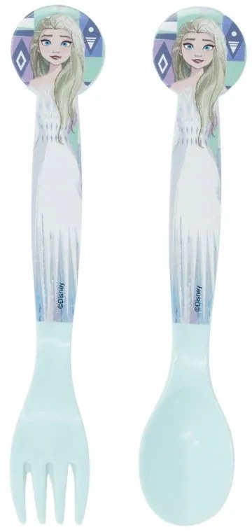 Disney Regatul de gheață Set de tacâmuri din plastic Ice Magic - 2 piese