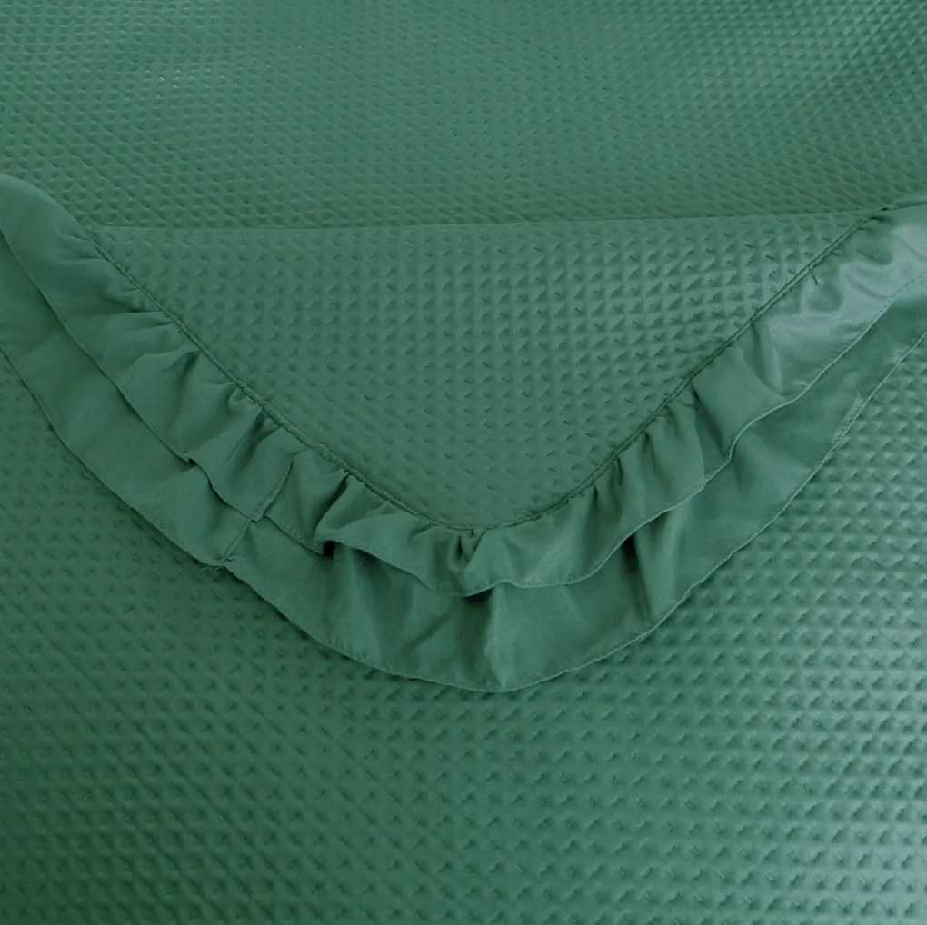 Cuvertura de pat MONTEGO, verde Dimensiune: 170 x 210 cm