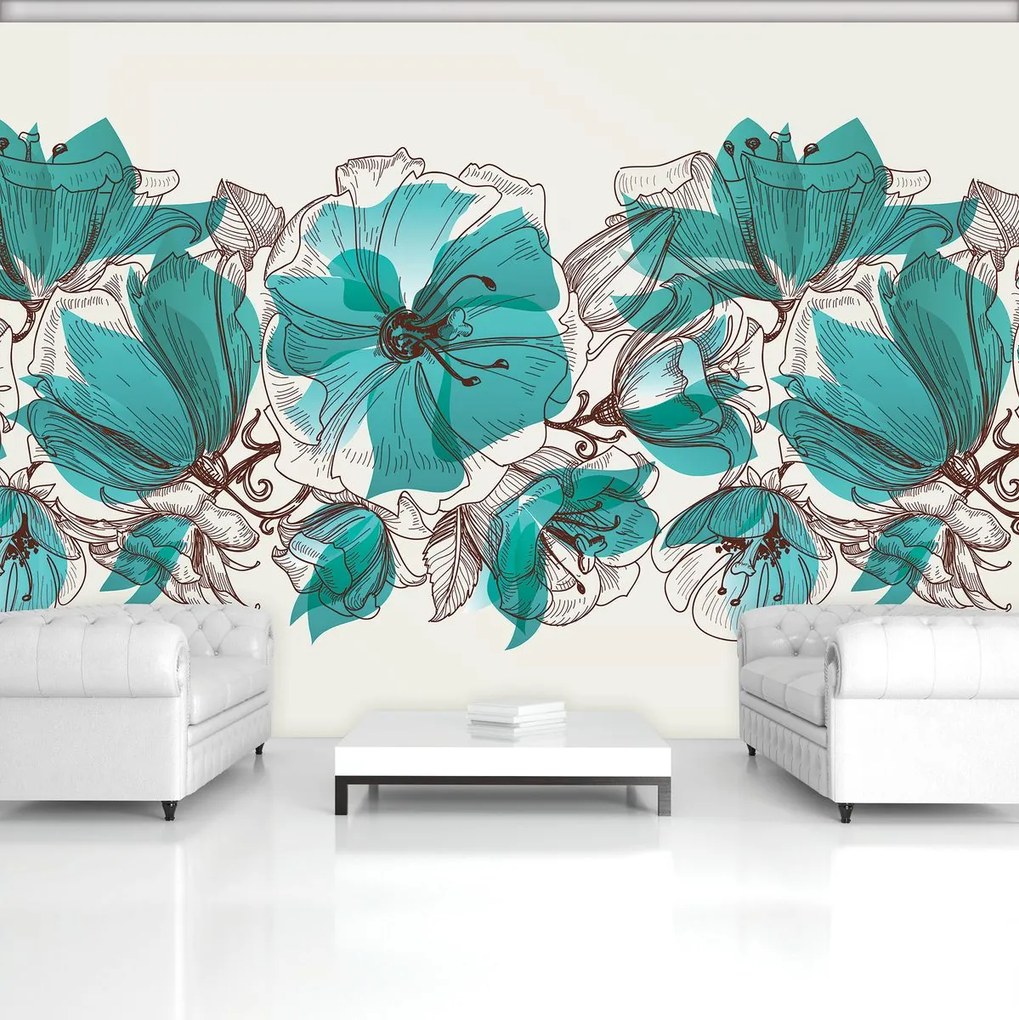 Fototapet - Flori (152,5x104 cm)