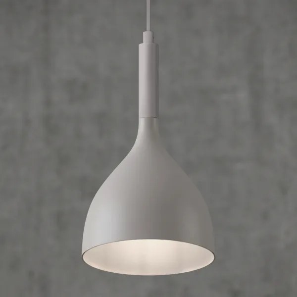 Lustră suspendată pe cablu NOAK, 1x E27, 15W, 230V, crem
