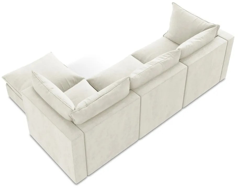 Colțar bej (cu colț pe partea dreaptă/cu șezlong) Manao – Makamii