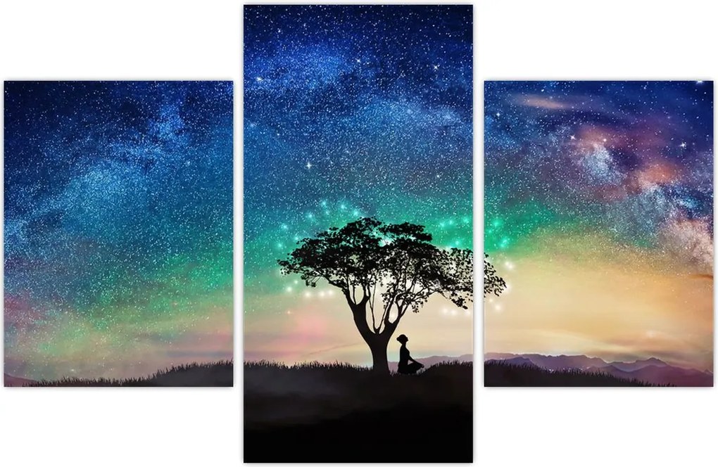 Tablou - Relaxare sub stele (90x60 cm)