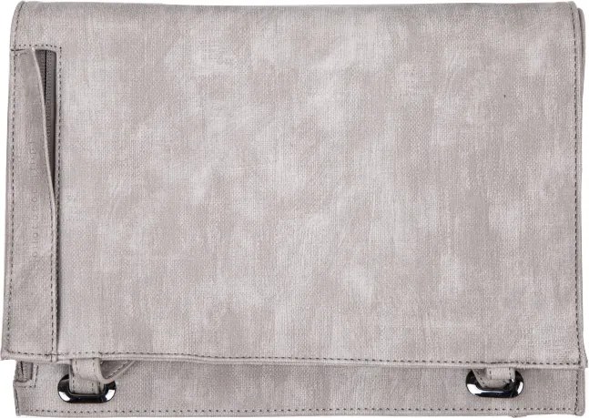 Poşetă pliabilă versatilă sau geantă de laptop FoldBag , bej