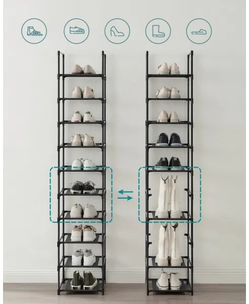 Pantofar ALVORO, negru