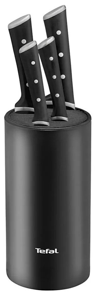 Tefal - Set de cuțite de bucătărie ICE FORCE cu suport, 4 piese