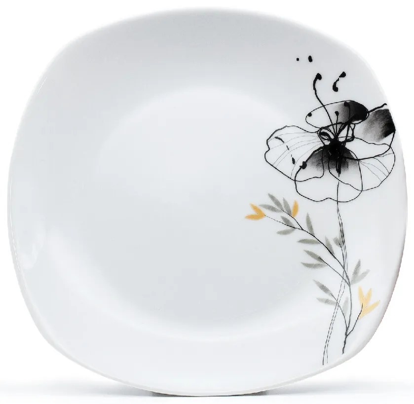 Arôme Home Set de masă cu 18 piese Mac negru