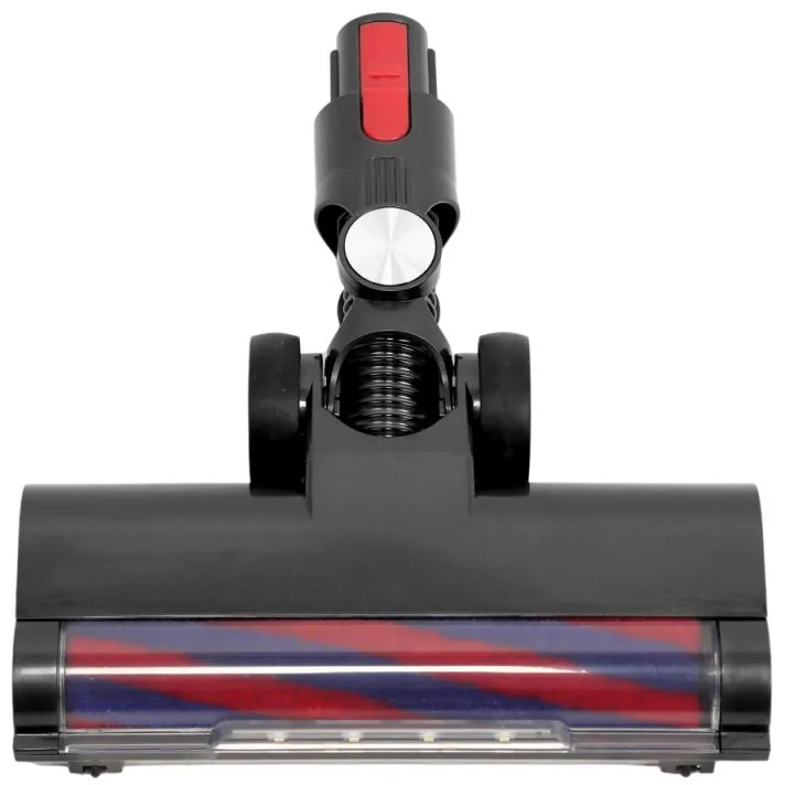 Aspirator vertical Oliver Voltz OV51001L, Manual, Li-ion 2500 mAh, 25.9 V, 3 Viteze, Filtru HEPA, 0.7 L, Sistem Ciclon, Gri