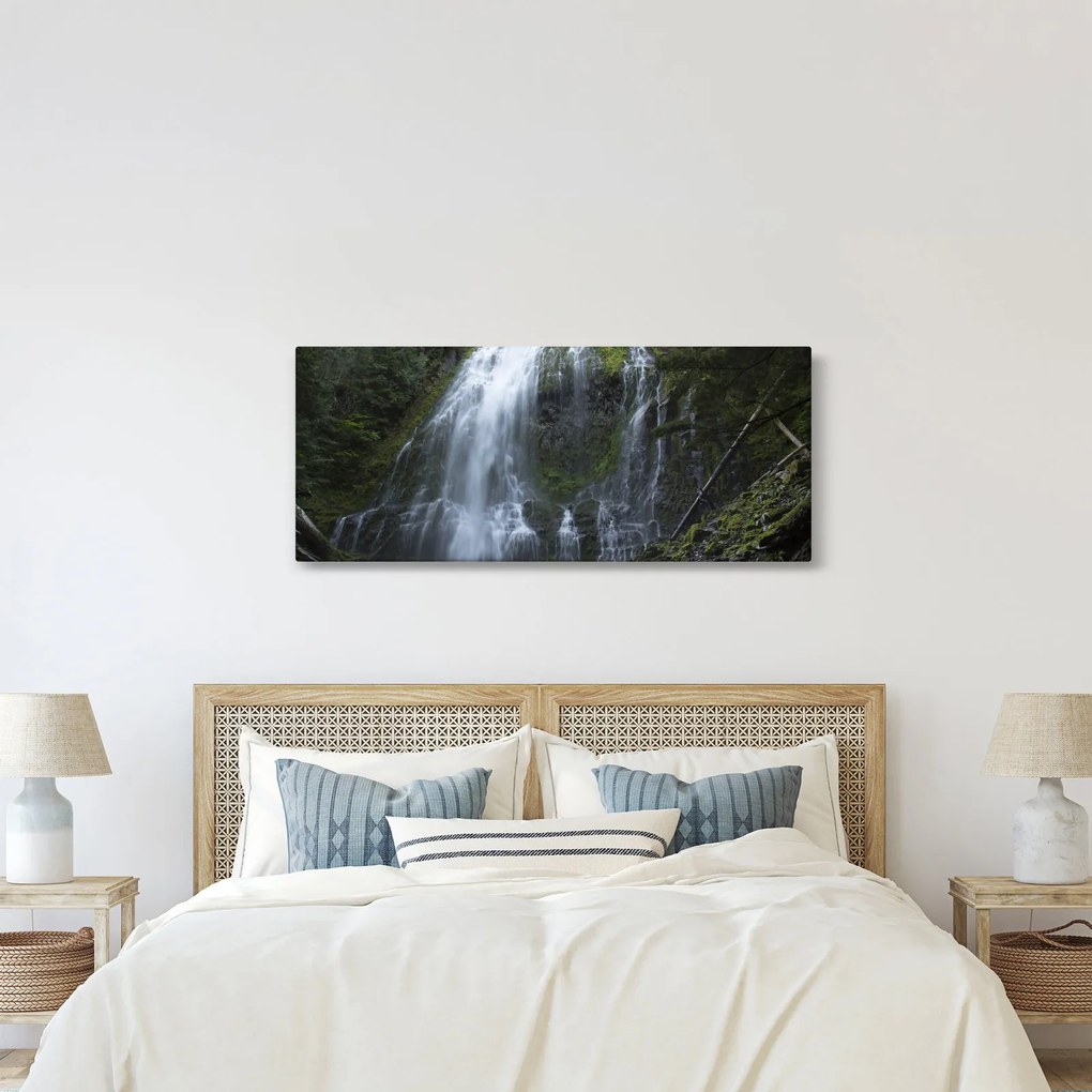 Tablou cu cascadă (120x50 cm)