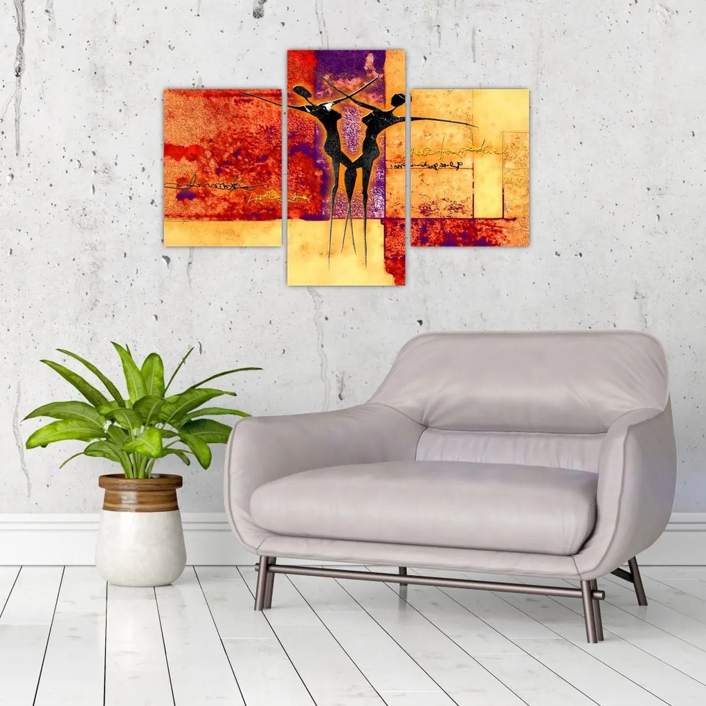 Tablou - Zeița africană (90x60 cm)