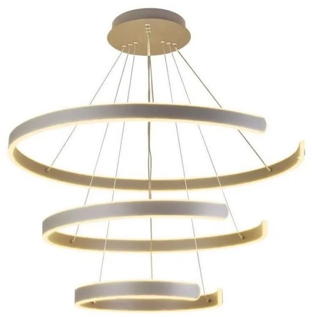 Lustră LED dimabilă pe cablu LED/220W/230V 3000-6500K + telecomandă