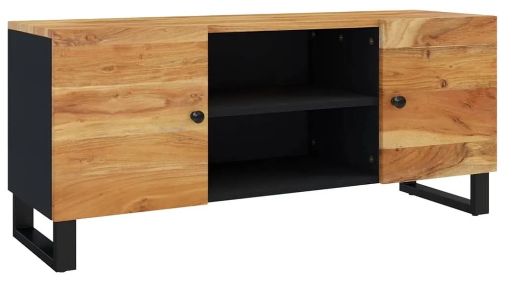 345221 vidaXL Comodă TV, 105x33x46 cm, lemn masiv de acacia