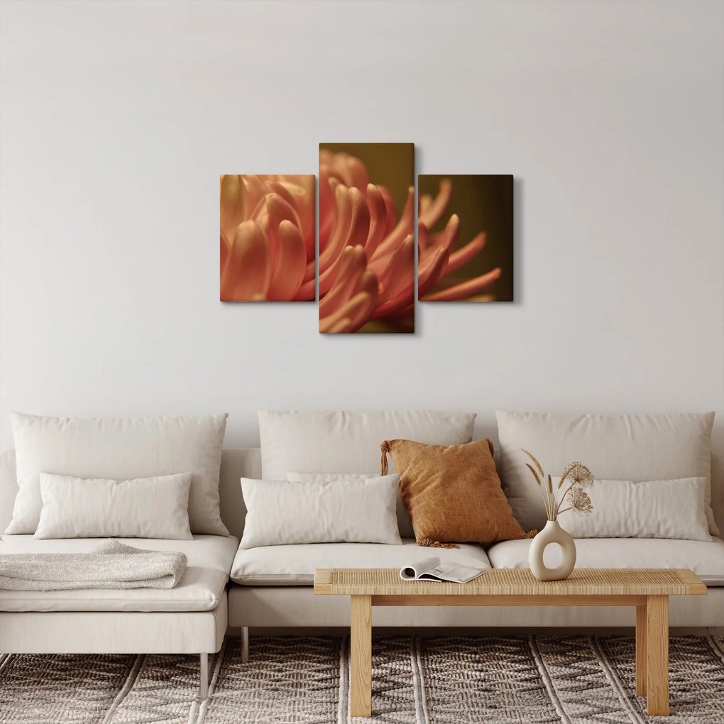 Tablou cu detailu florii (90x60 cm)