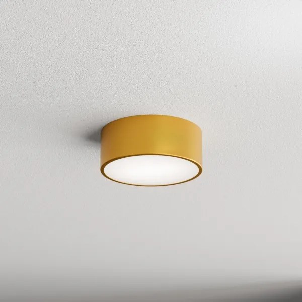 Plafonieră cu senzor CLEO 1xE27/40W/230V d. 20 cm aurie