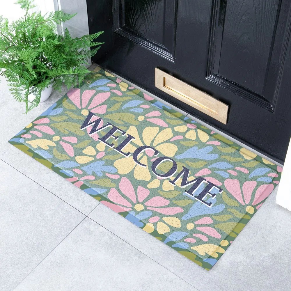 Covoraș de intrare din PVC 40x70 cm Welcome – Artsy Doormats