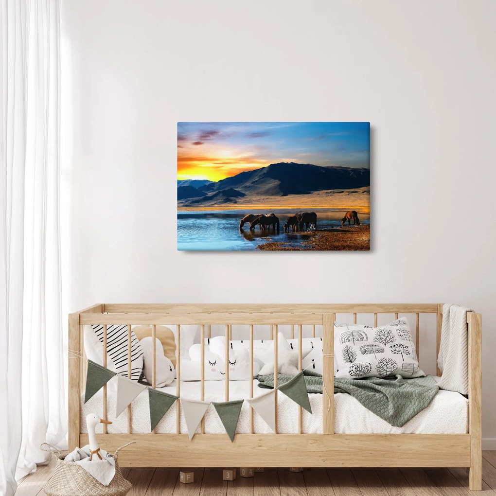 Tablou - Alimentarea cu energie electrică (90x60 cm)
