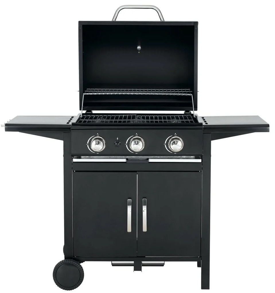 Tepro 3152 Grătar cu gaz Mayfield 3, 3 arzătoare,127 x 58 x 103 cm