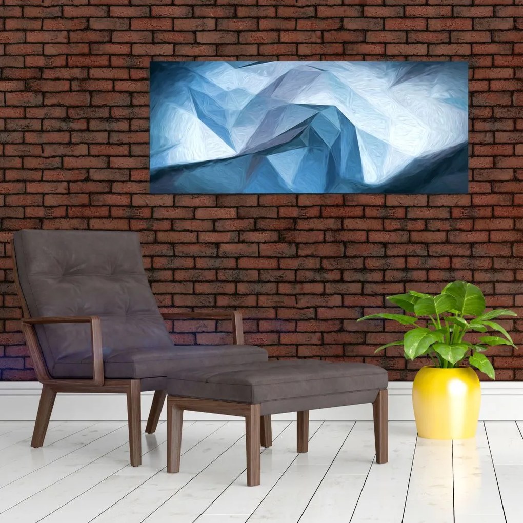 Tablou cu abstracție (120x50 cm)