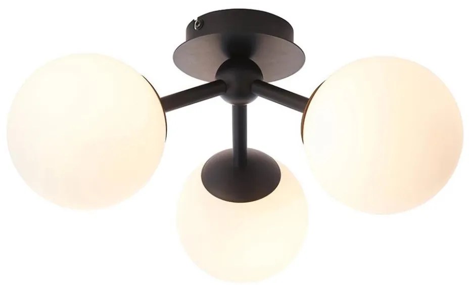 Endon 93489 - Plafonieră aplicată pentru baie FRIO 3xG9/3W/230V IP44 negru