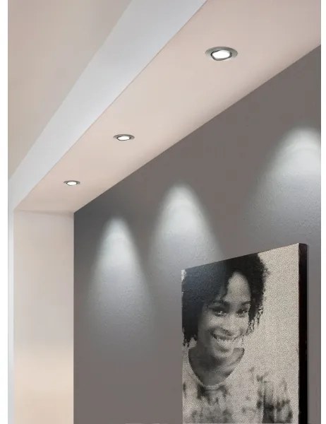 Eglo 95859 - Set 3x spoturi LED încastrate PINEDA LED/6W/230V