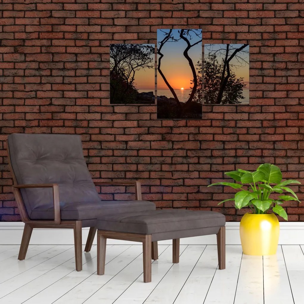 Tablou cu apus de soare (90x60 cm)