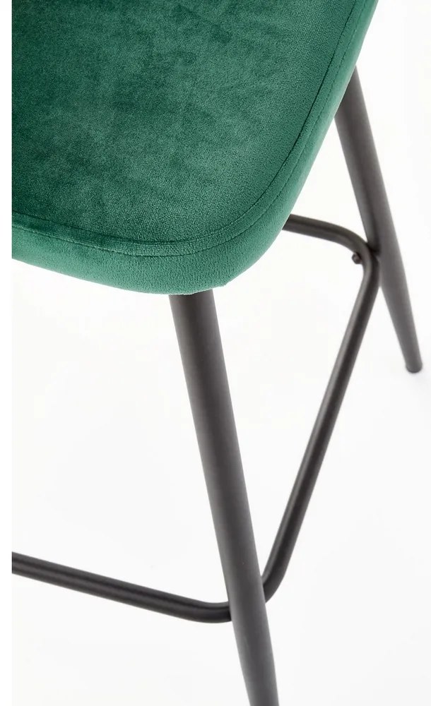 Scaun de bar Barnes, verde