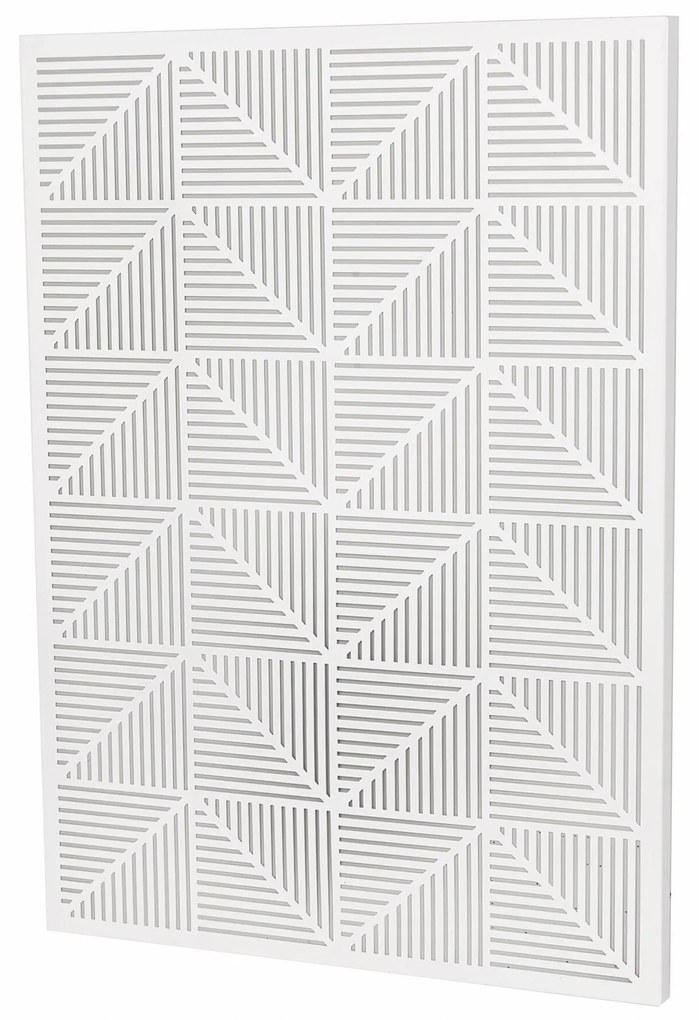 Tablă metalică perforată TRIGON + magneţi 