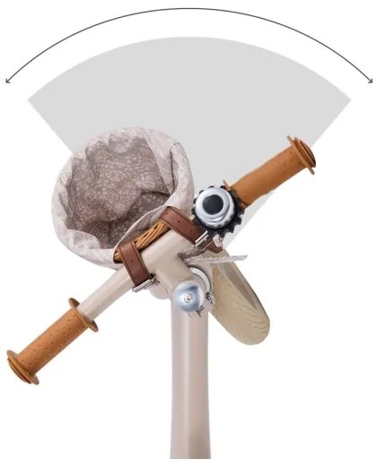 KINDERKRAFT - Bicicletă fără pedale RAPID 2 Dune Whisper Bizuu