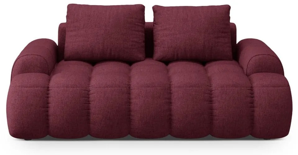 Canapea burgundy 175 cm Linz – Cosmopolitan Design