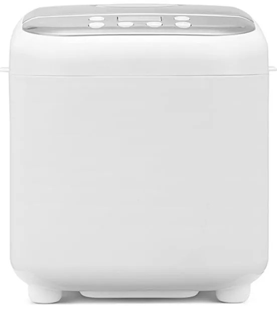 Masina de facut paine Crown CBM-6511, 600W, 1L, 19 programe, Timer, Afisaj LCD, Memorie, Alb