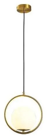 Lustră pe cablu 1xE27/15W/230V alamă