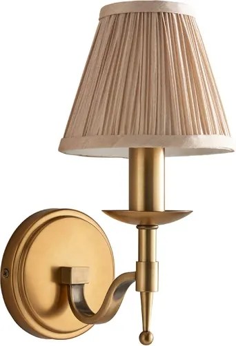 Endon 63653 - Lampă de perete STANFORD 1xE14/40W/230V alamă/bej