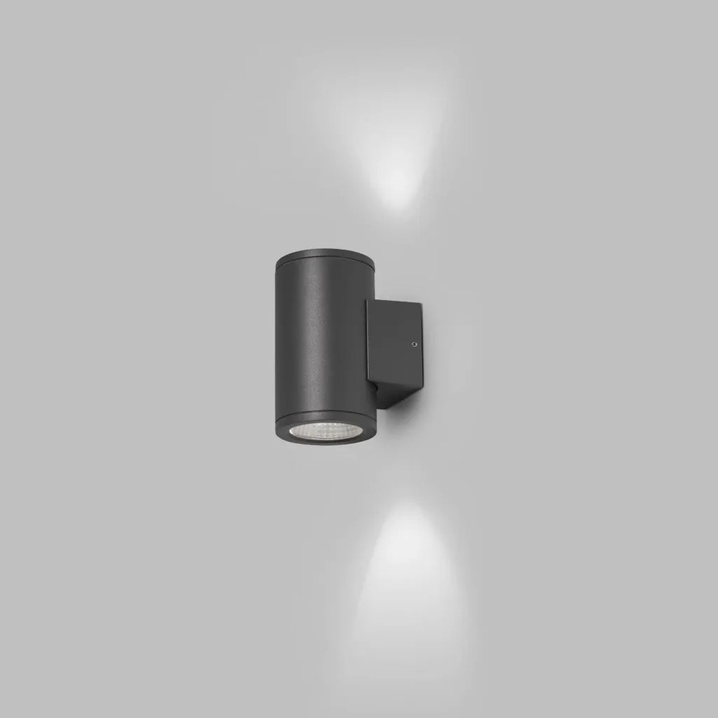 Aplica LED exterior iluminat arhitectural IP54 TOND 2L 3000K