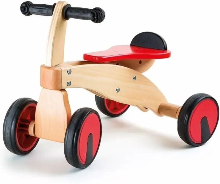Motocicletă din lemn pentru copii Legler Red Racer