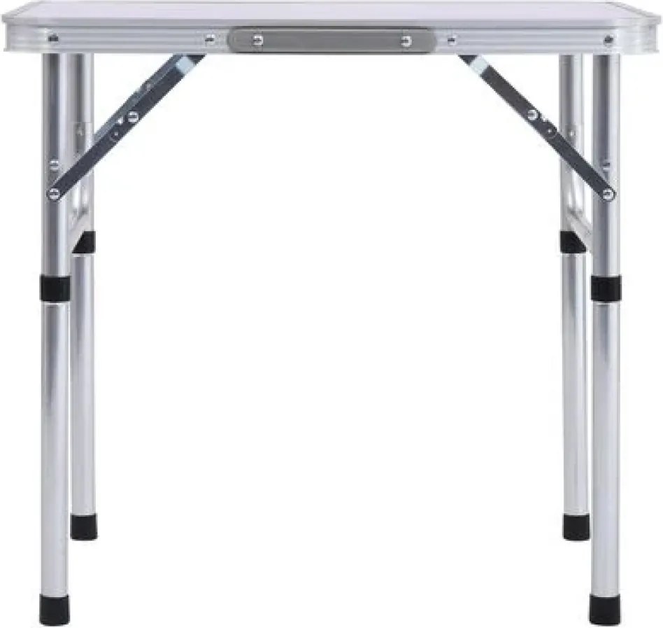 Masă de camping pliabiăla, 60 cm, aluminiu/MDF, KEPI TYP 2