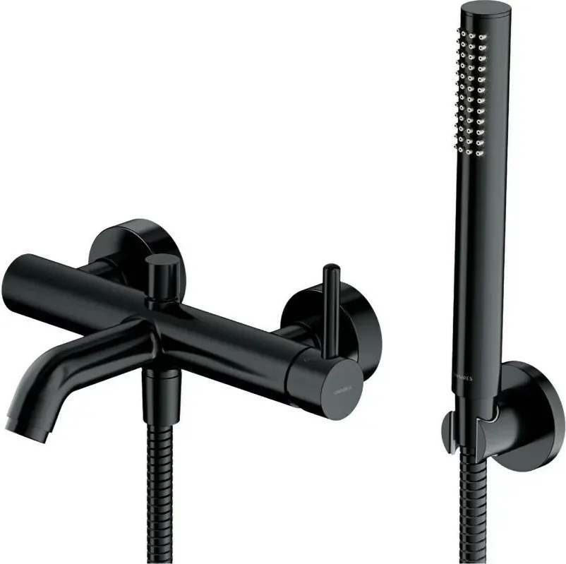 Baterie pentru cada cu set de dus Omnires Y negru