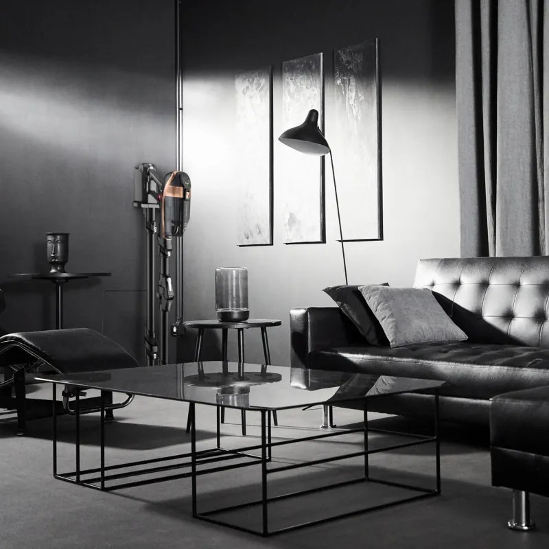 Rowenta X-Force Flex 15.60 RH99F1, 520W, 230AW, 0.9 litri, 32.4V, Autonomie 80 min, Auto power, LED, Display, Flex, Negru/Bronz